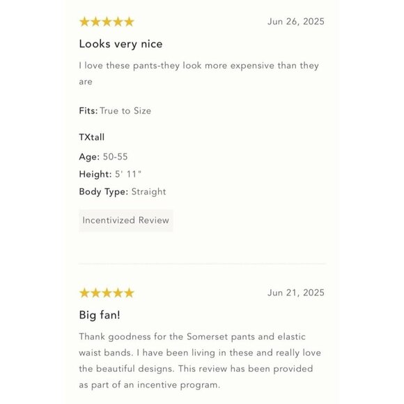 NWT Size S - The Somerset Pull-On Pants: Printed Silky Edition (NWT US$128) - Picture 13 of 16